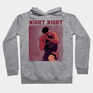 Steph curry | Nightnight | Vintage poster Hoodie